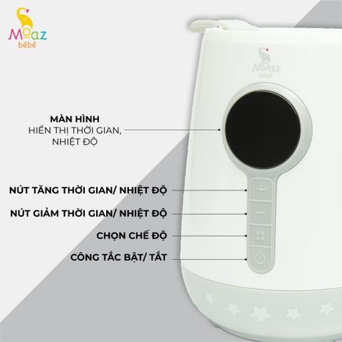 Máy hâm sữa siêu tốc Moaz BéBé MB-021