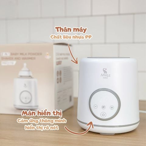 Máy lắc sữa và ủ ấm MOAZ BEBE MB-079