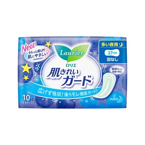 Băng vệ sinh Lauier không cánh 27cm 10miếng* 2 gói