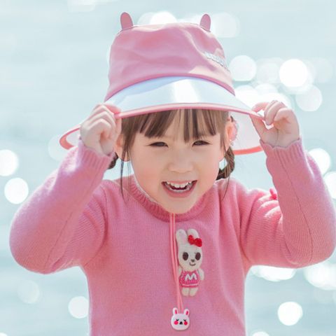 Mũ chống nắng Beddy Bear Pink