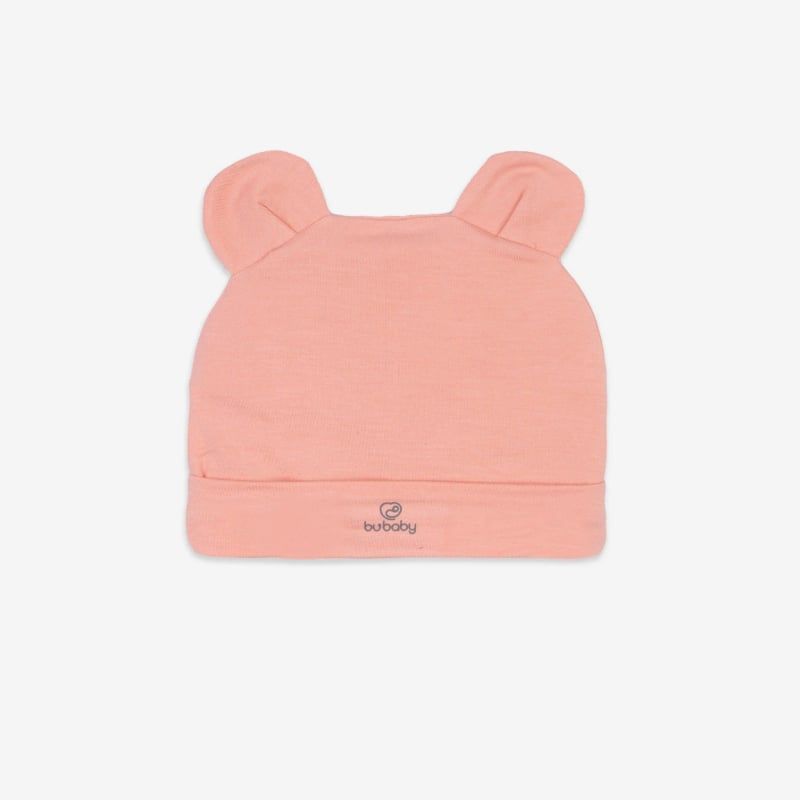 Mũ tai gấu Bu Baby Bambus Hồng