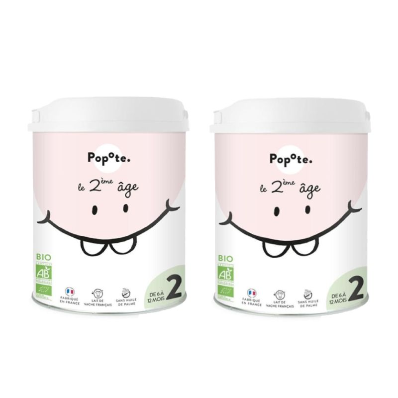 COMBO 2 SẢN PHẨM DINH DƯỠNG CÔNG THỨC POPOTE 2 BỔ SUNG CHO TRẺ TỪ 6-12 THÁNG TUỔI