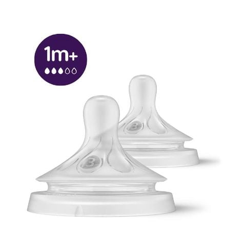 Núm ty mô phỏng tự nhiên mới hiệu Philips Avent cho trẻ từ 1M+