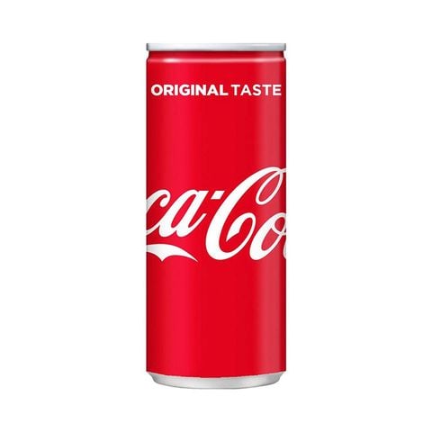 Nước ngọt có ga vị truyền thống lon Coca Cola Original Taste 250ml