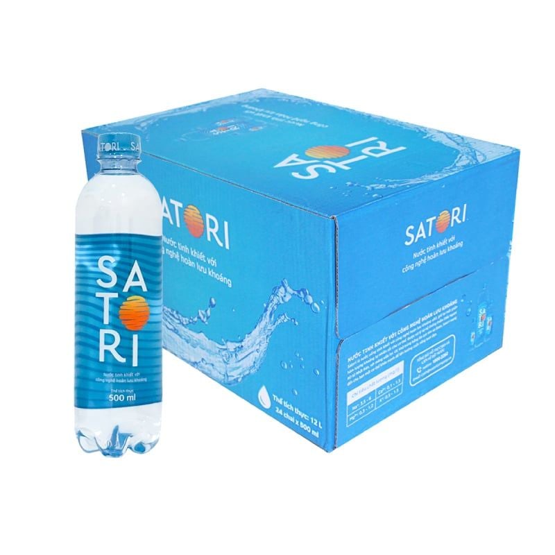 NƯỚC TINH KHIẾT SATORI CHAI 500ML