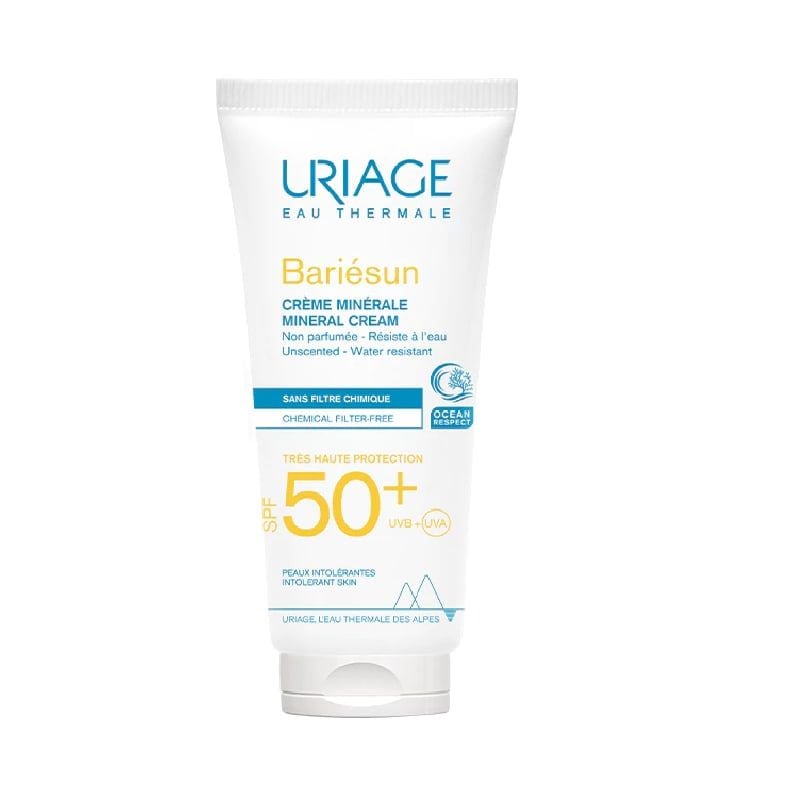 KEM CHỐNG NẮNG VẬT LÝ URIAGE (BARIÉSUN CRÈME MINÉRALE) SPF50+ TUÝP 100ML