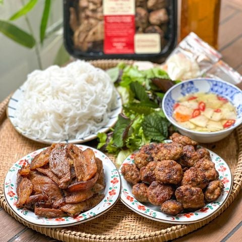 Pack chả nướng than hoa mix Kílô cấp đông 500g