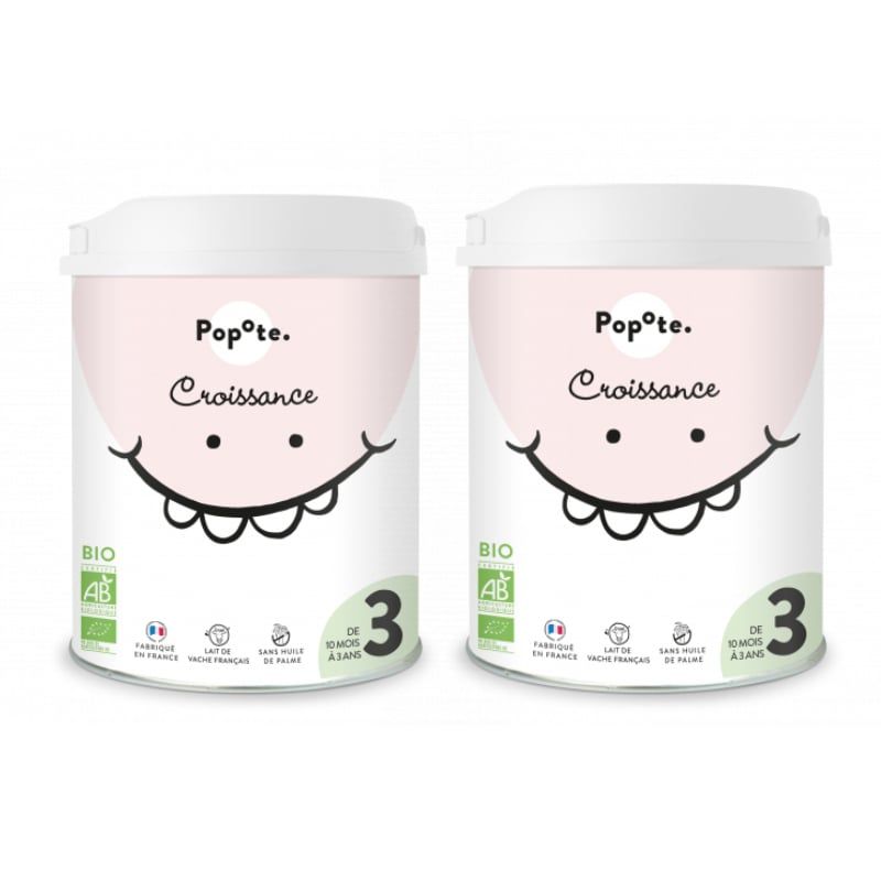 Combo 2 sản phẩm dinh dưỡng công thức POPOTE 3 bổ sung cho trẻ từ 10-36 tháng tuổi