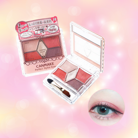 Phấn mắt Canmake Perfect Stylist Eyes 14