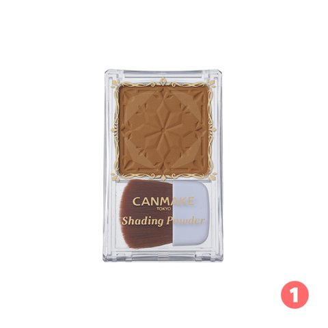 Phấn tạo khối Canmake Shading Powder 01 Danish Brown