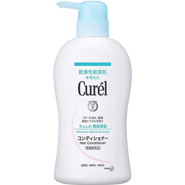 Dầu xả CURÉL cấp ẩm chuyên sâu 420ml