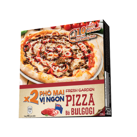 Bánh Pizza bò bulgogi Fresh Garden