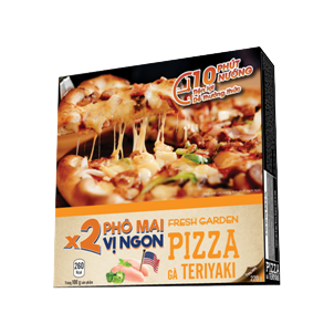 Bánh Pizza gà Teriyaki