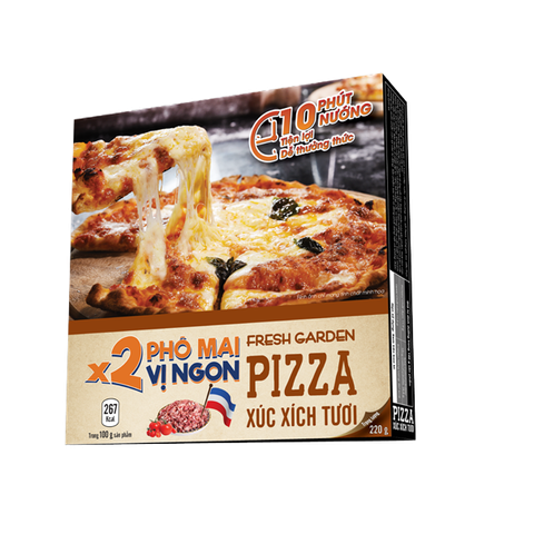 Bánh Pizza xúc xích tươi