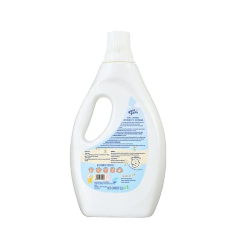 Nước giặt xả Pom Pom Newborn (0-12 tháng) bình 1600ml