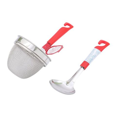 Bộ muôi, vợt, giỏ Inox KAI DE5850