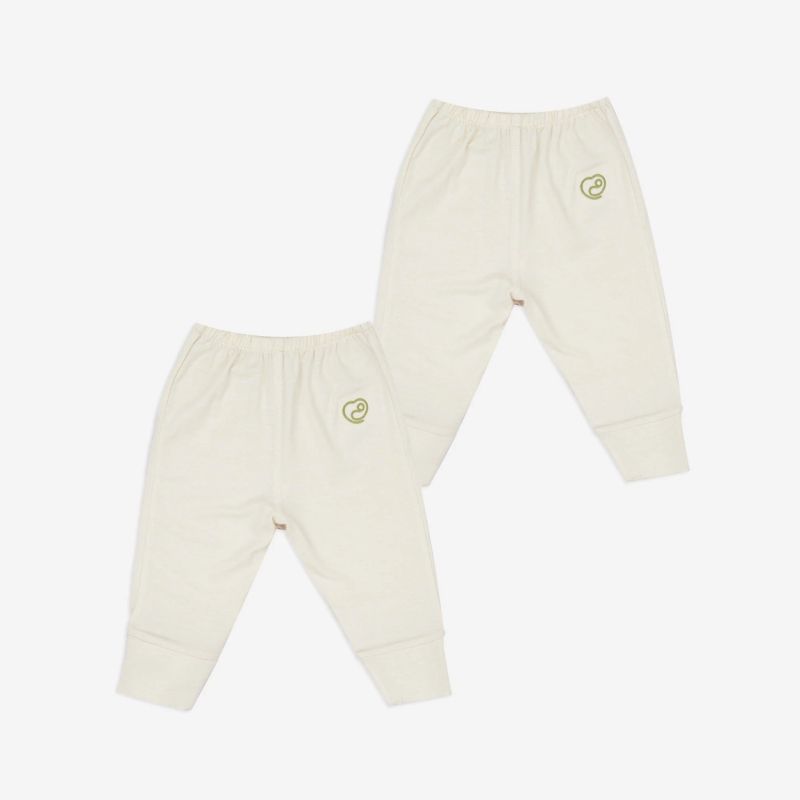 Quần dài BU Baby Bambus Kem