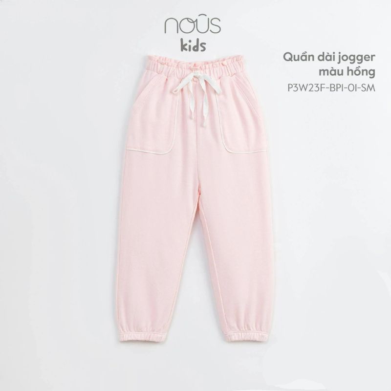 QUẦN DÀI NOUS JOGGER MÀU HỒNG
