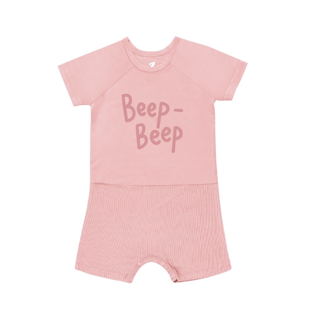 ROMPER LULLABY NH113V - HỒNG NHẠT