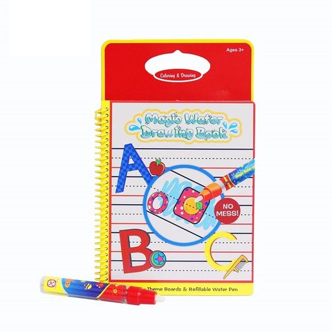 Sách tô màu bút nước thần kỳ Toyshouse size vừa chữ TH419-2995