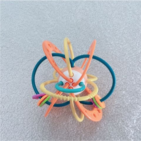 Đồ chơi vận động tinh vòng luồn hạt ToysHouse HE0104 Màu cam