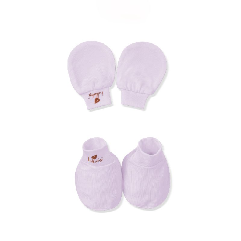 Set bao tay + bao chân Lullaby NH219V Tím