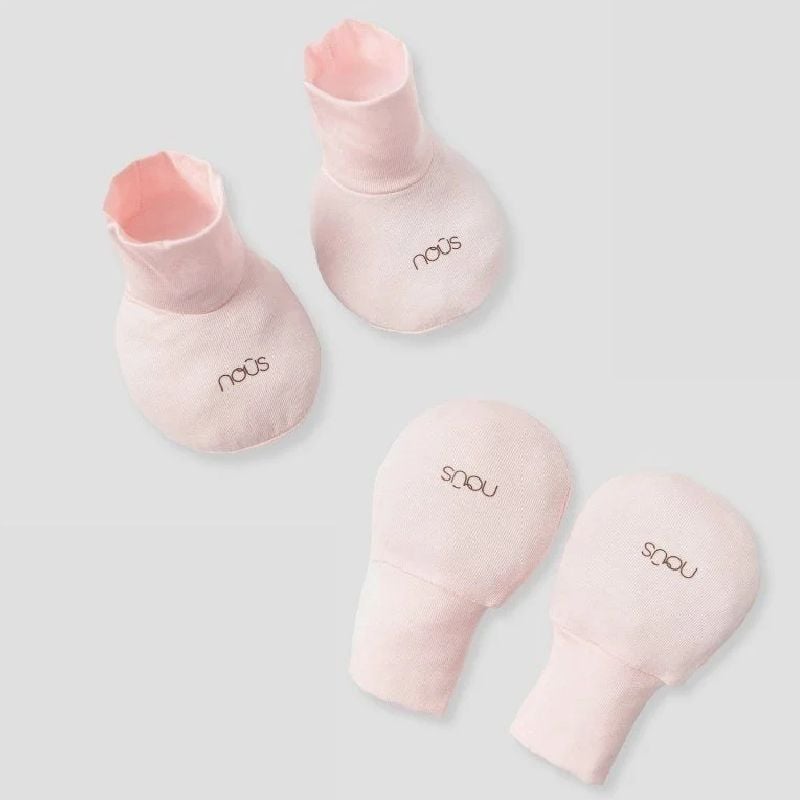 SET BAO TAY BAO CHÂN NOUS MÀU HỒNG