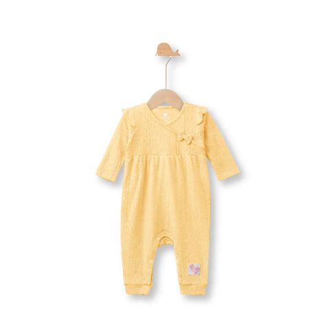 Sleepsuit bé gái Lullaby cài vai NH264V màu vàng