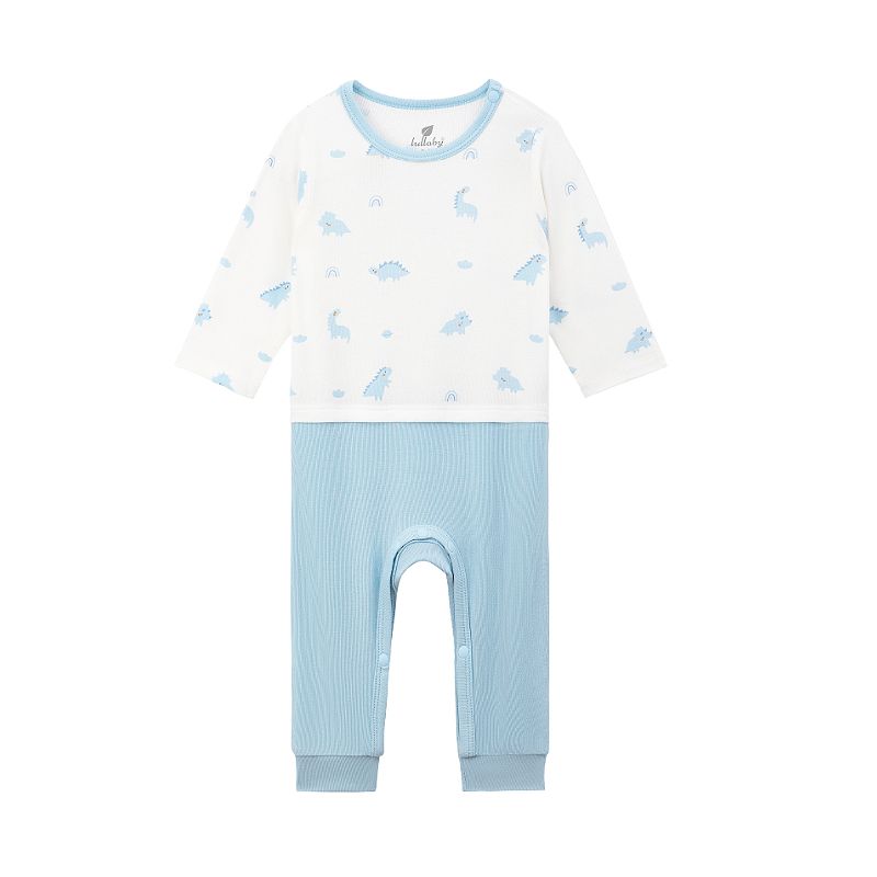 Sleepsuit Lullaby NH719R - Trắng khủng long