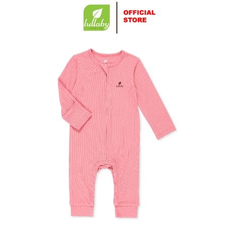 Sleepsuit Lullaby bo gấu NH409M màu hồng cam