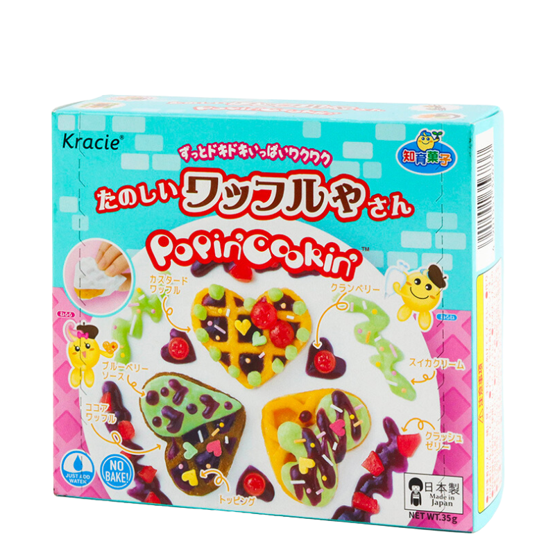 BÁNH KẾP KẸO SÁNG TẠO POPIN COOKIN TANOSHII WAFFLE