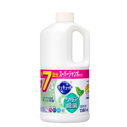 Nước rửa bát hương trà xanh Kao 1380ml