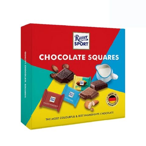 Kẹo sô cô la Ritter Sport Squares 90g (mất hàng)