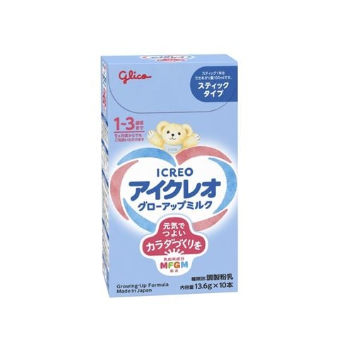 SPDD công thức Glico Icreo Follow Up Milk số 1 dạng thanh