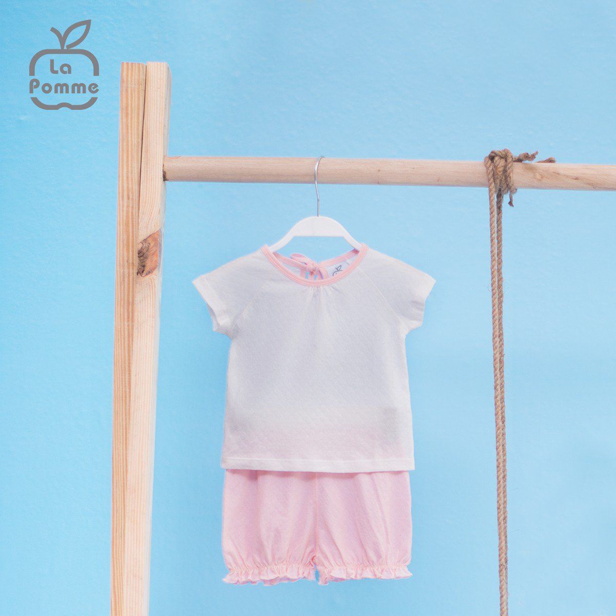 Bộ cộc nơ sau La Pomme SS027