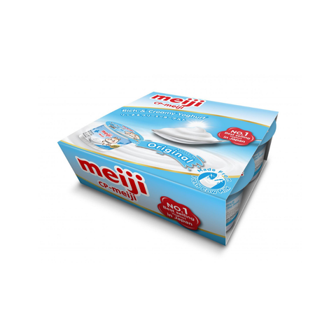 Sữa chua Meiji nguyên chất 90g lốc 4 hộp