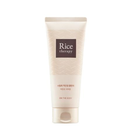 Sữa rửa mặt On the body Rice therapy Artemisia Ph Balance Cleanser