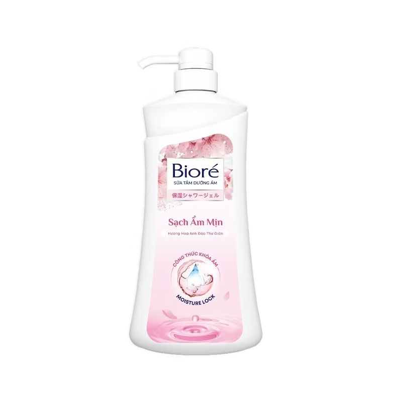 SỮA TẮM BIORE DƯỠNG DA HƯƠNG ANH ĐÀO 530G