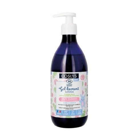 Sữa tắm gội 2 trong 1 hữu cơ cho bé Coslys 500ml