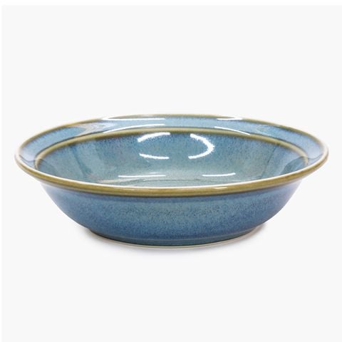 Tô sứ Nhật Bản 13.7cm Metallic Green 145