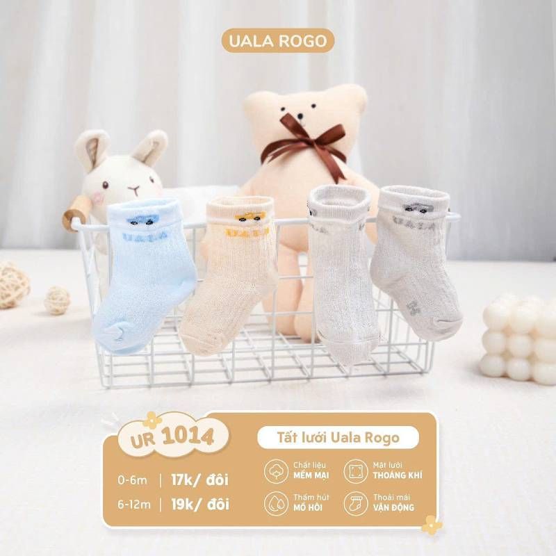 Tất lưới trẻ em Uala Rogo hình ô tô