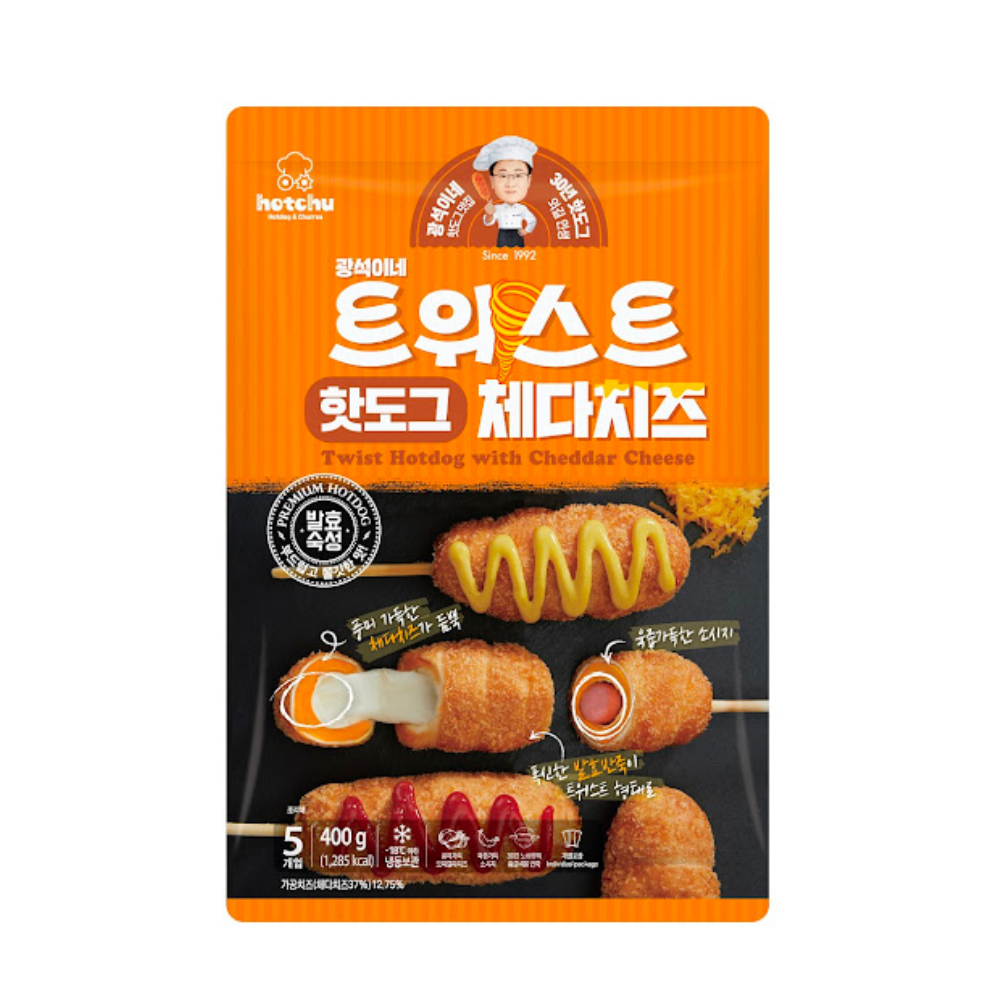 HOTDOG XOĂN PHOMAI CHEDDAR 400G