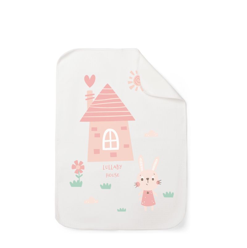 THẢM THAY TÃ LULLABY KT 70*50 NH755R THỎ CON