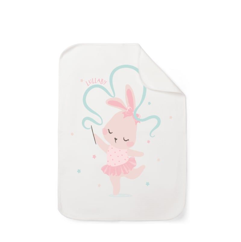 THẢM THAY TÃ LULLABY KT 70*50 NH755R THỎ NƠ XINH
