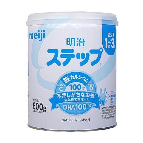 Thực phẩm dinh dưỡng Meiji số 9 800g 1 - 3 tuổi