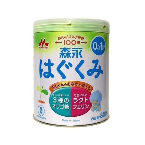 Thực phẩm dinh dưỡng Morinaga số 0 800g 0 - 1 tuổi