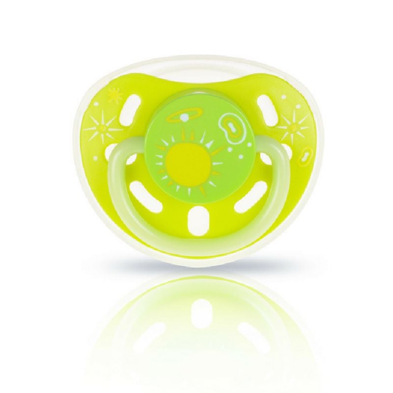 TY NGẬM DẠ QUANG KIDSME MÀU CHANH (SIZE S) 160117 TỪ 3 THÁNG TUỔI