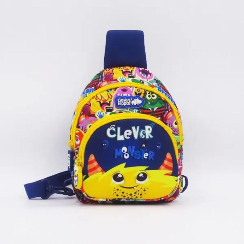 Túi đeo Clever Monster Vàng