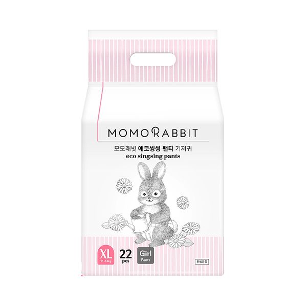 Order Rabbit Xl Diaper Bỉm quần Momo Rabbit Baby Panty Diapers size XL22 dành riêng cho bé gá ...