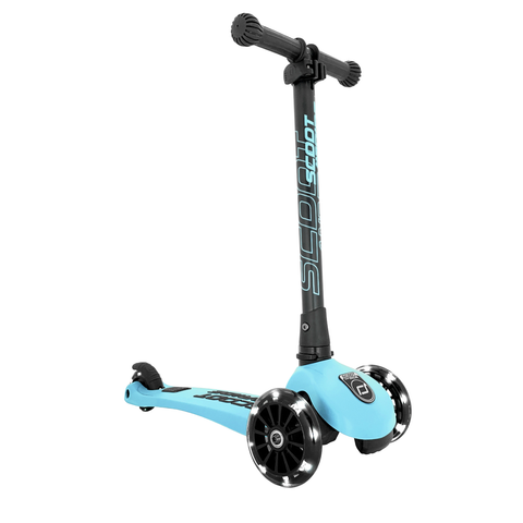 Xe scooter trẻ em Scoot and Ride Highwaykick 3 LED màu Blueberry